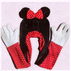 disney minnie mouse ears with gloves